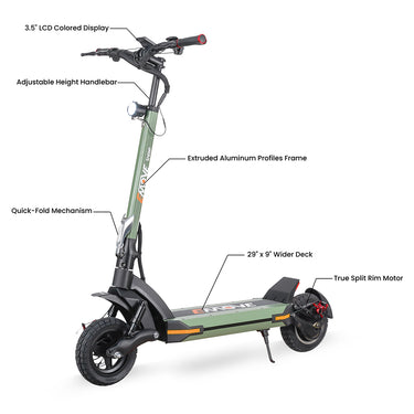 EMOVE Cruiser V2 – 52V and 60V Quad Suspension 62-Mile Long-Range Scooter